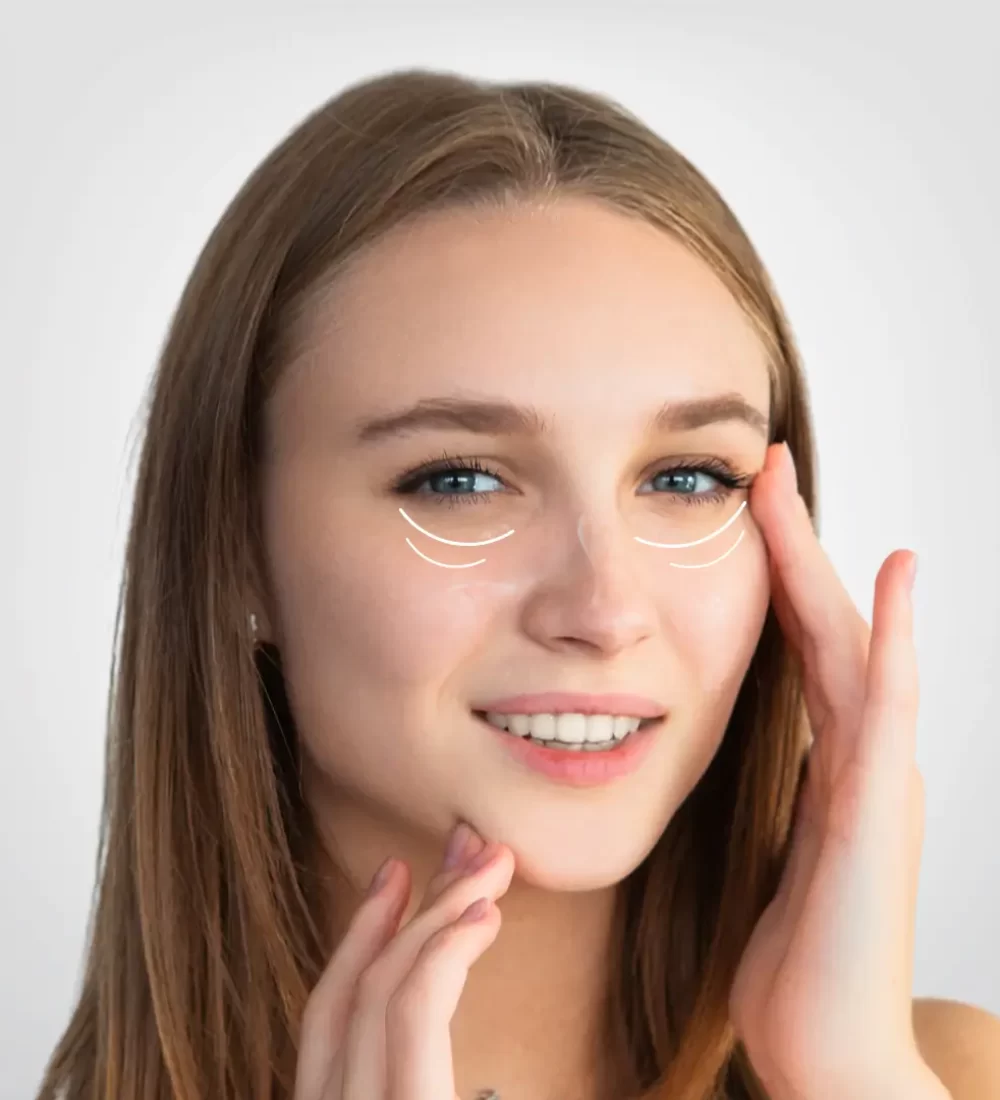 1. Despídete de las ojeras con Ácido Hialurónico